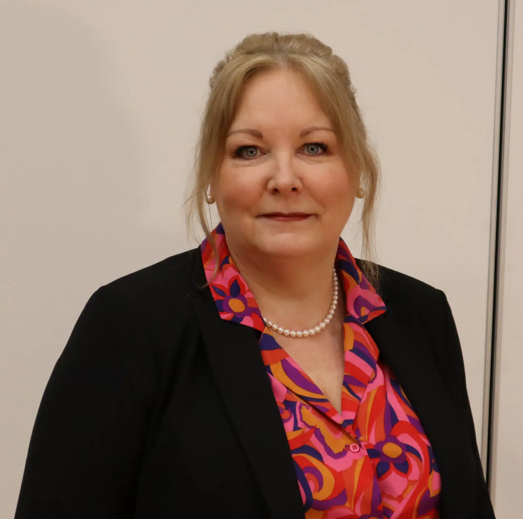 Our chair Liz
